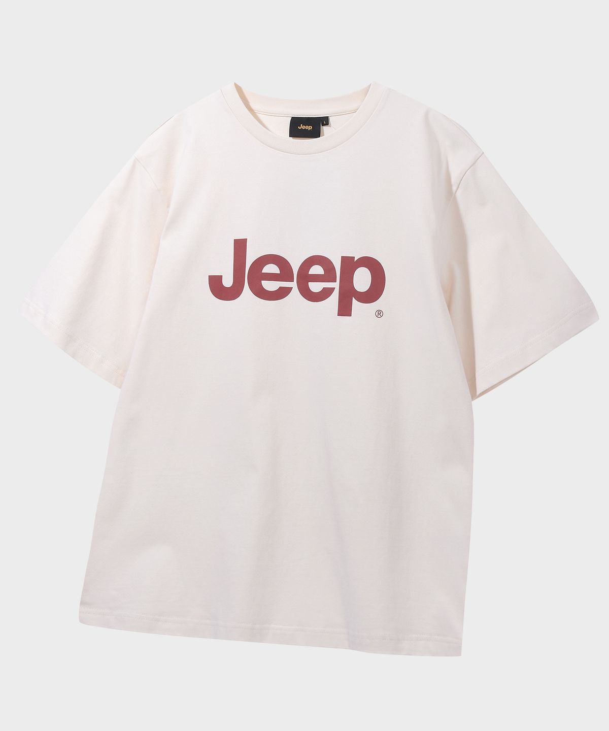지프(JEEP) [190g] 빅 로고 반팔 티셔츠 (JR5TSU091LL)