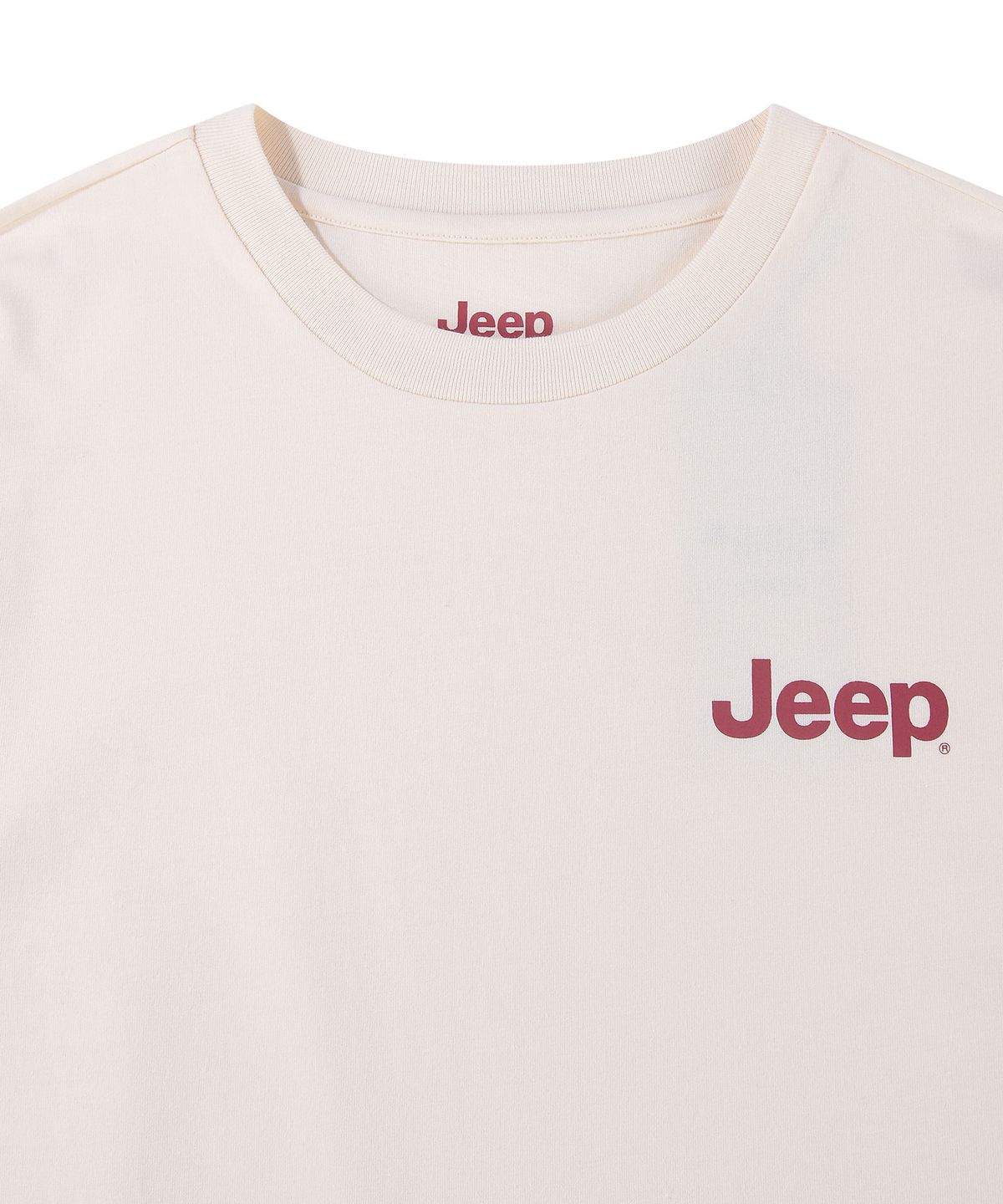지프(JEEP) 코튼 30수 스몰로고 반팔 티셔츠 (JR5TSU092LL)