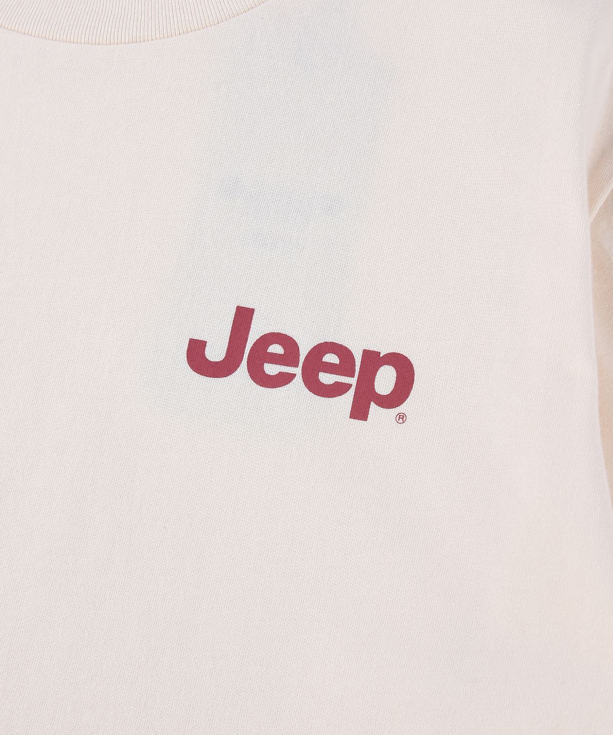 지프(JEEP) 코튼 30수 스몰로고 반팔 티셔츠 (JR5TSU092LL)