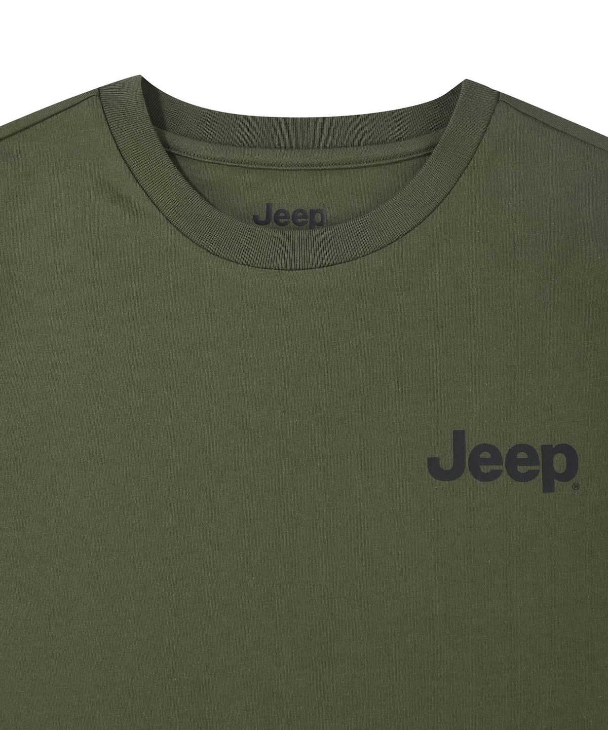 지프(JEEP) 코튼 30수 스몰로고 반팔 티셔츠 (JR5TSU092KH)