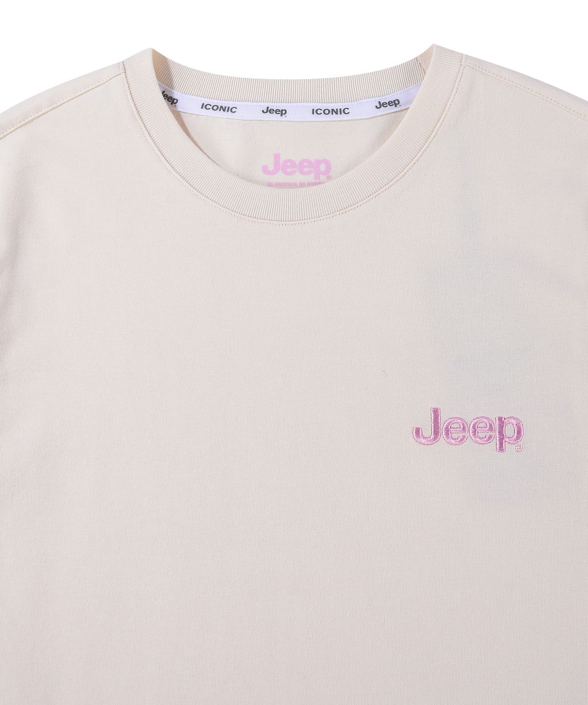 지프(JEEP) [WOMEN] M-Logo 그래픽 반팔 티셔츠 (JR5TSF173LL)