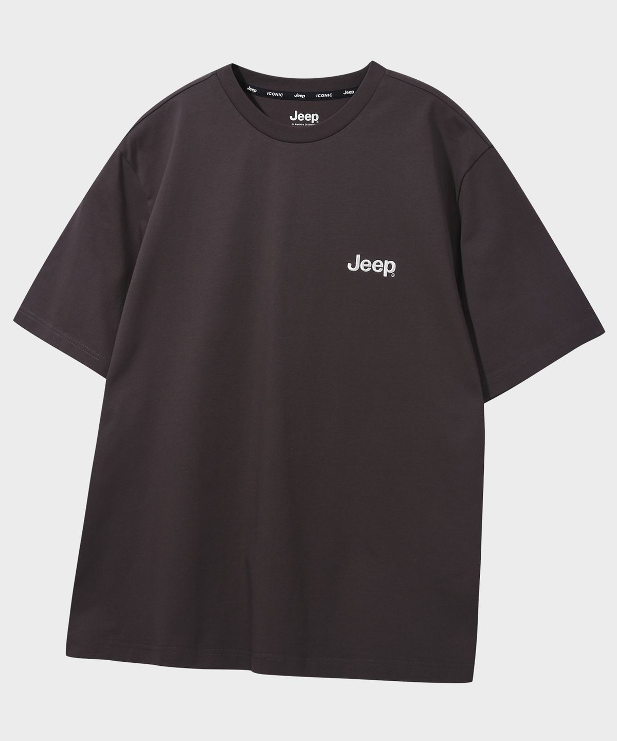 지프(JEEP) [230g] M-Logo 그래픽 반팔 티셔츠 (JR5TSU174BR)