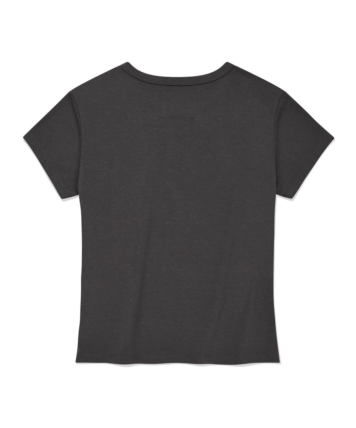 리트리버클럽(RETRIEVER CLUB) MUSIC CROP TEE [CHARCOAL GRAY]