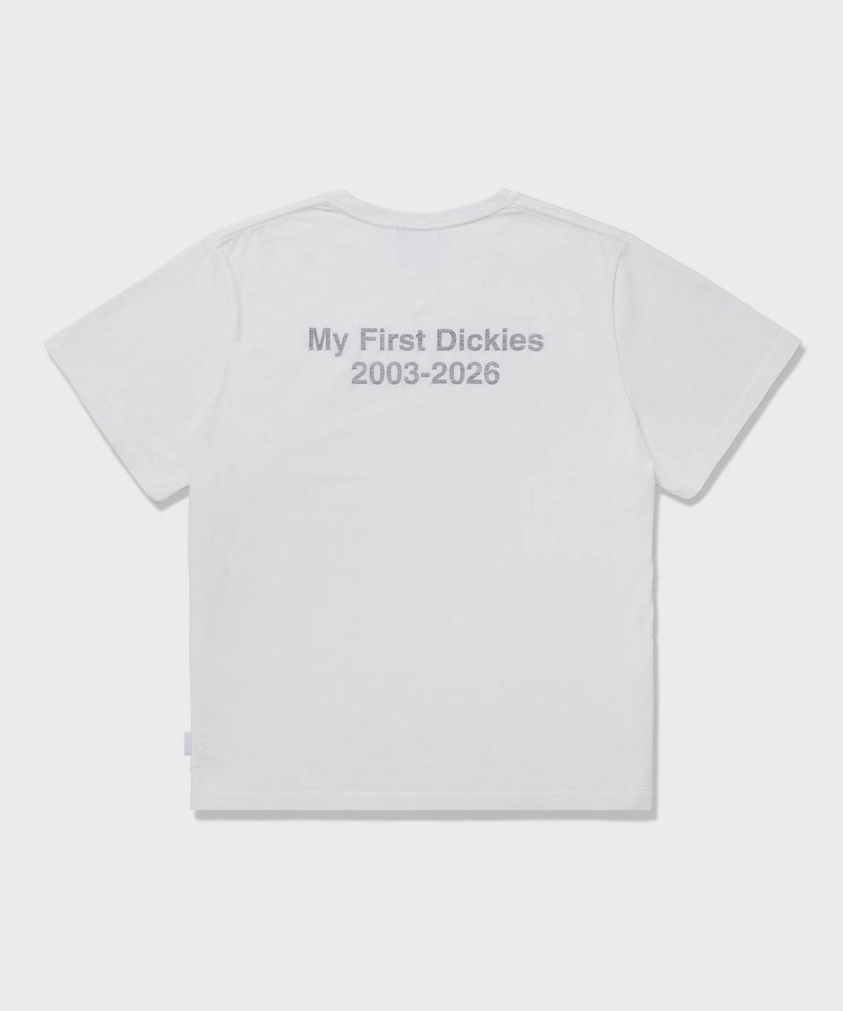 디키즈(DICKIES) 디키즈 X 장석종 크롭 티셔츠 White