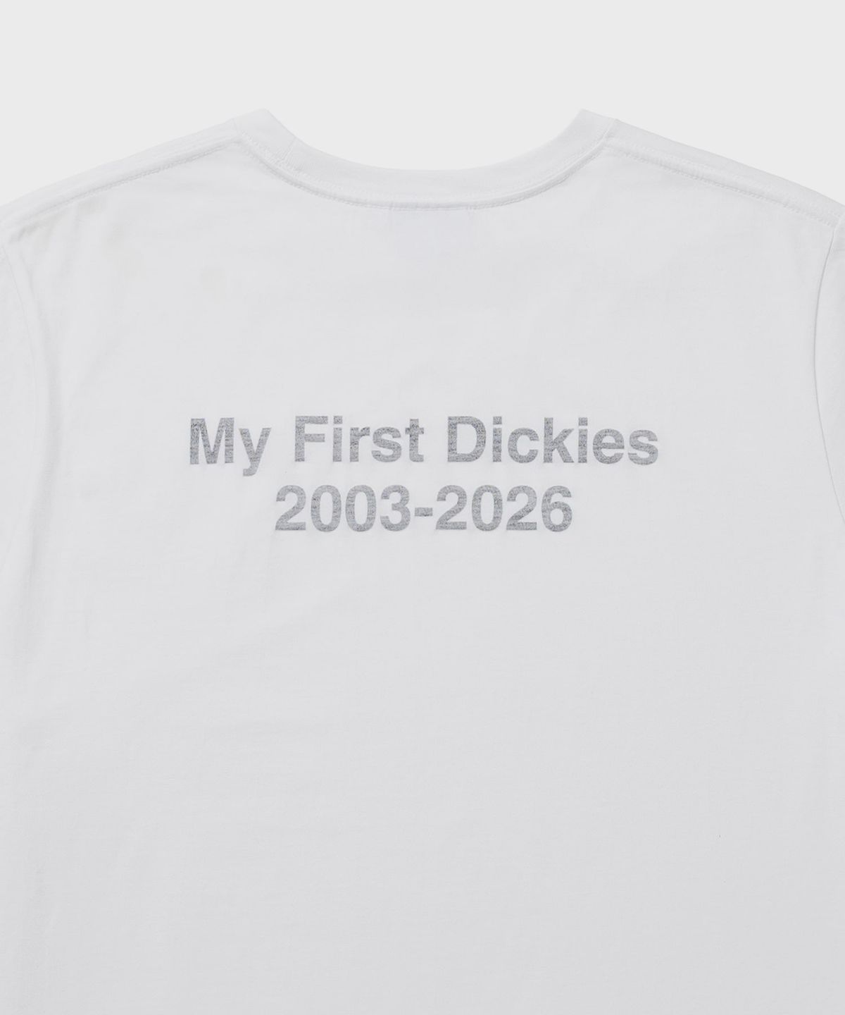 디키즈(DICKIES) 디키즈 X 장석종 크롭 티셔츠 White