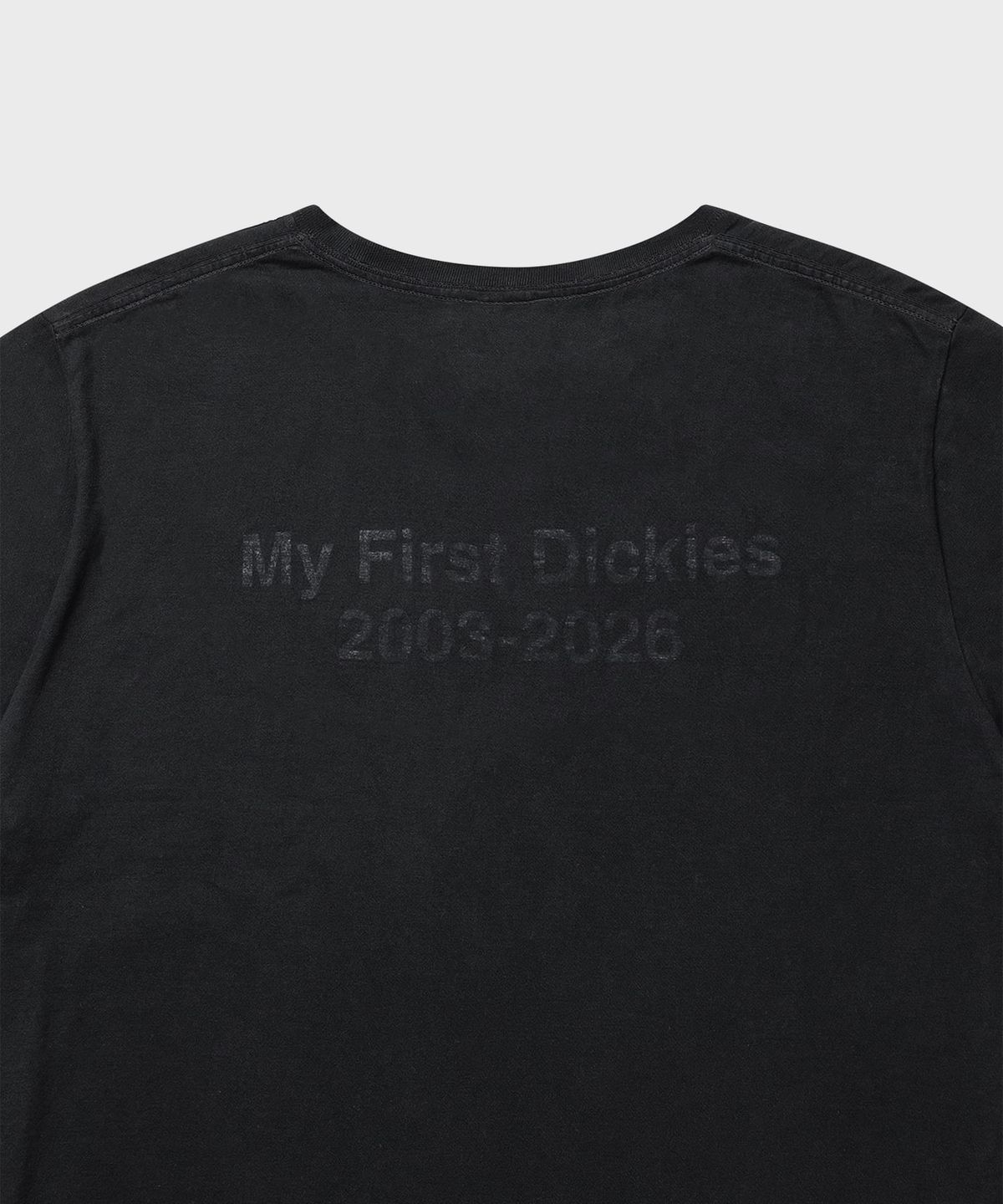 디키즈(DICKIES) 디키즈 X 장석종 크롭 티셔츠 Black