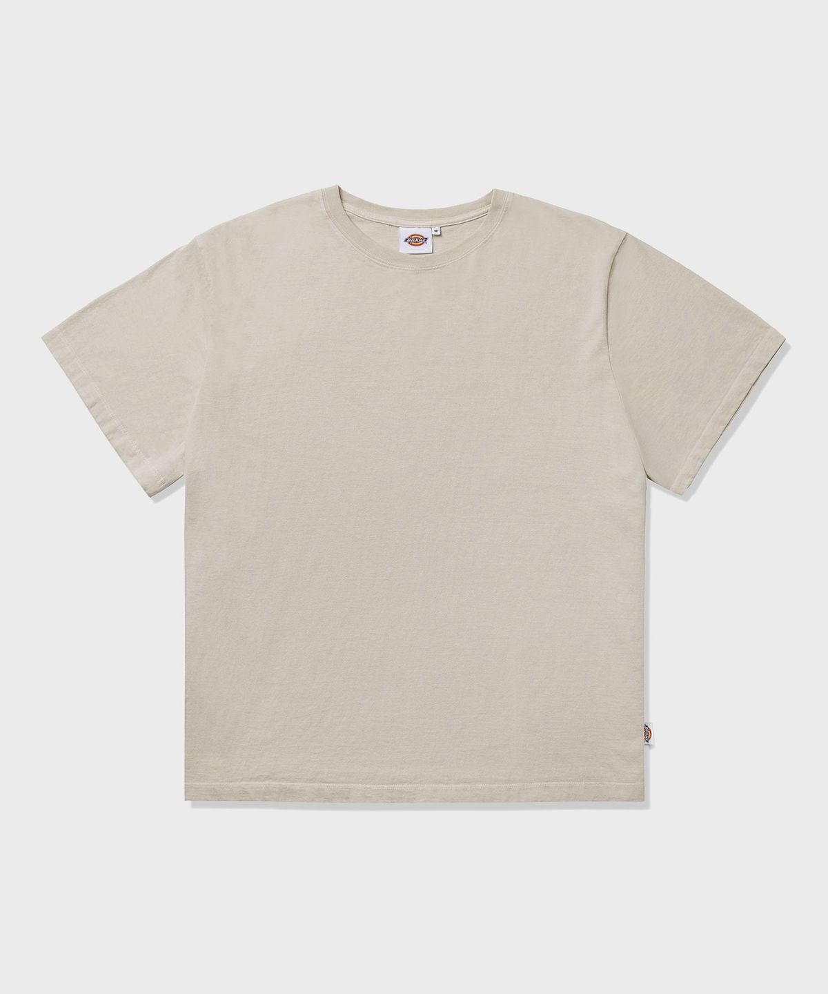 디키즈(DICKIES) 디키즈 X 장석종 크롭 티셔츠 Oatmeal