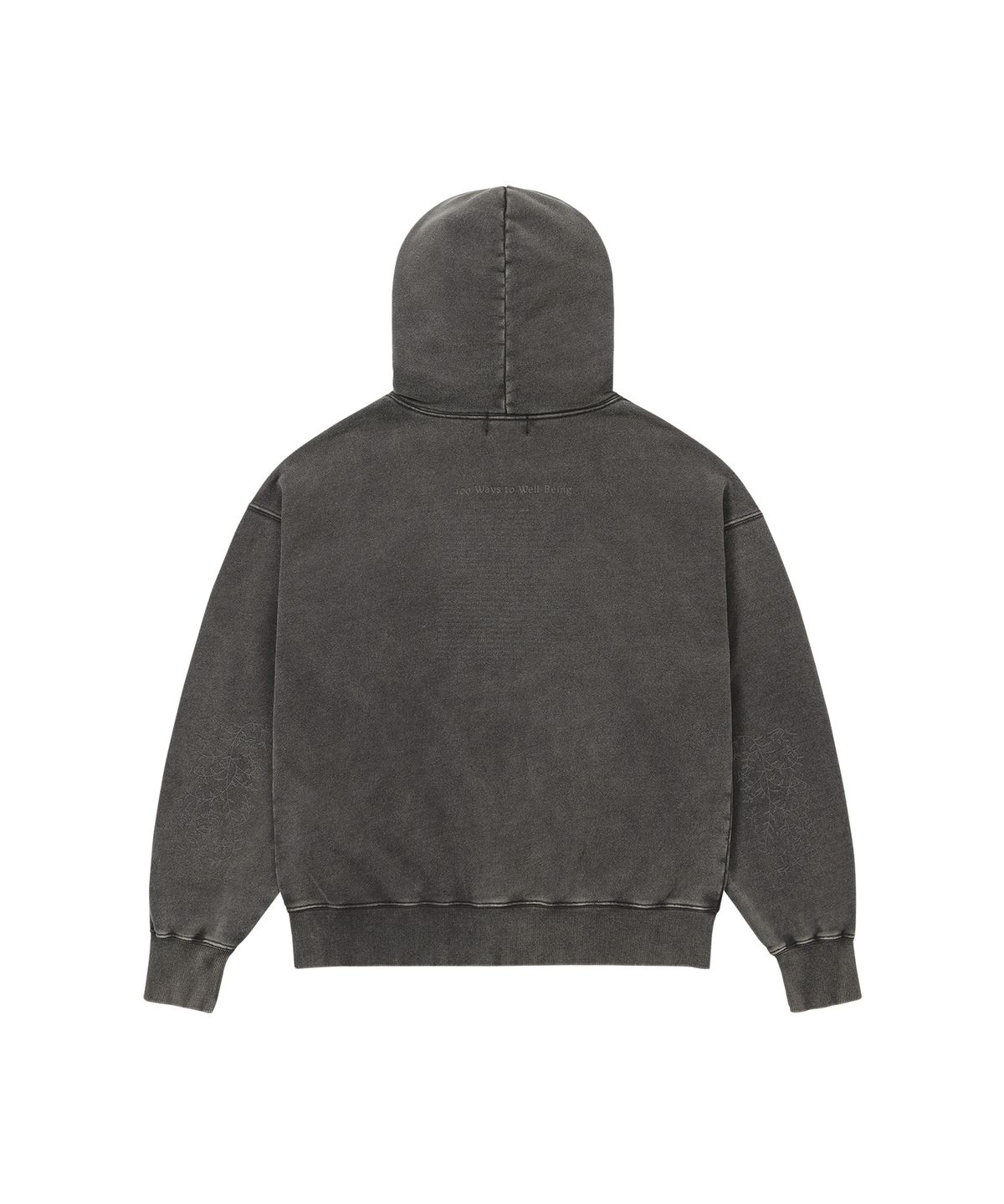 웰빙익스프레스(WELLBEING EXPRESS) HOWtoWB Zipup Hoodie Brown