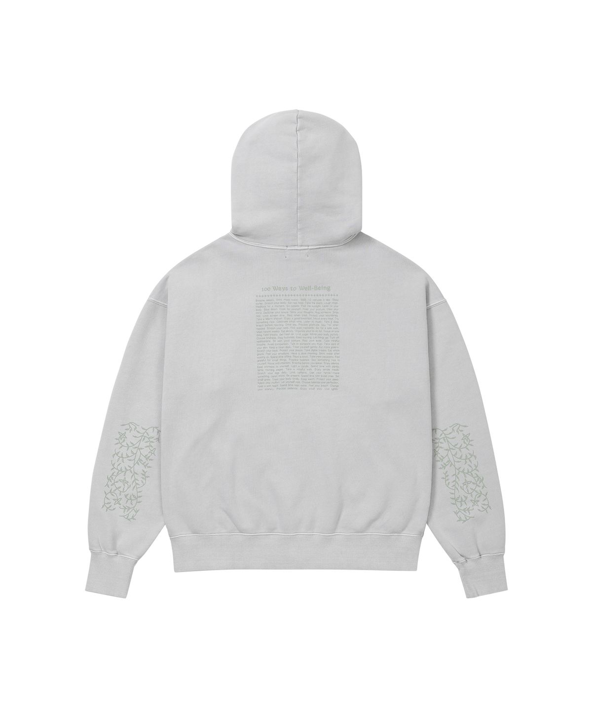 웰빙익스프레스(WELLBEING EXPRESS) HOWtoWB Zipup Hoodie Grey