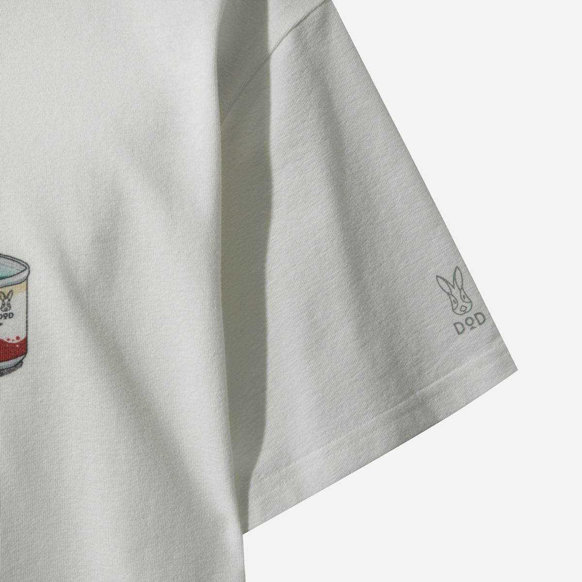 디오디(DOD) 사카나 레터링 반팔 티셔츠 (OFF WHITE 2)