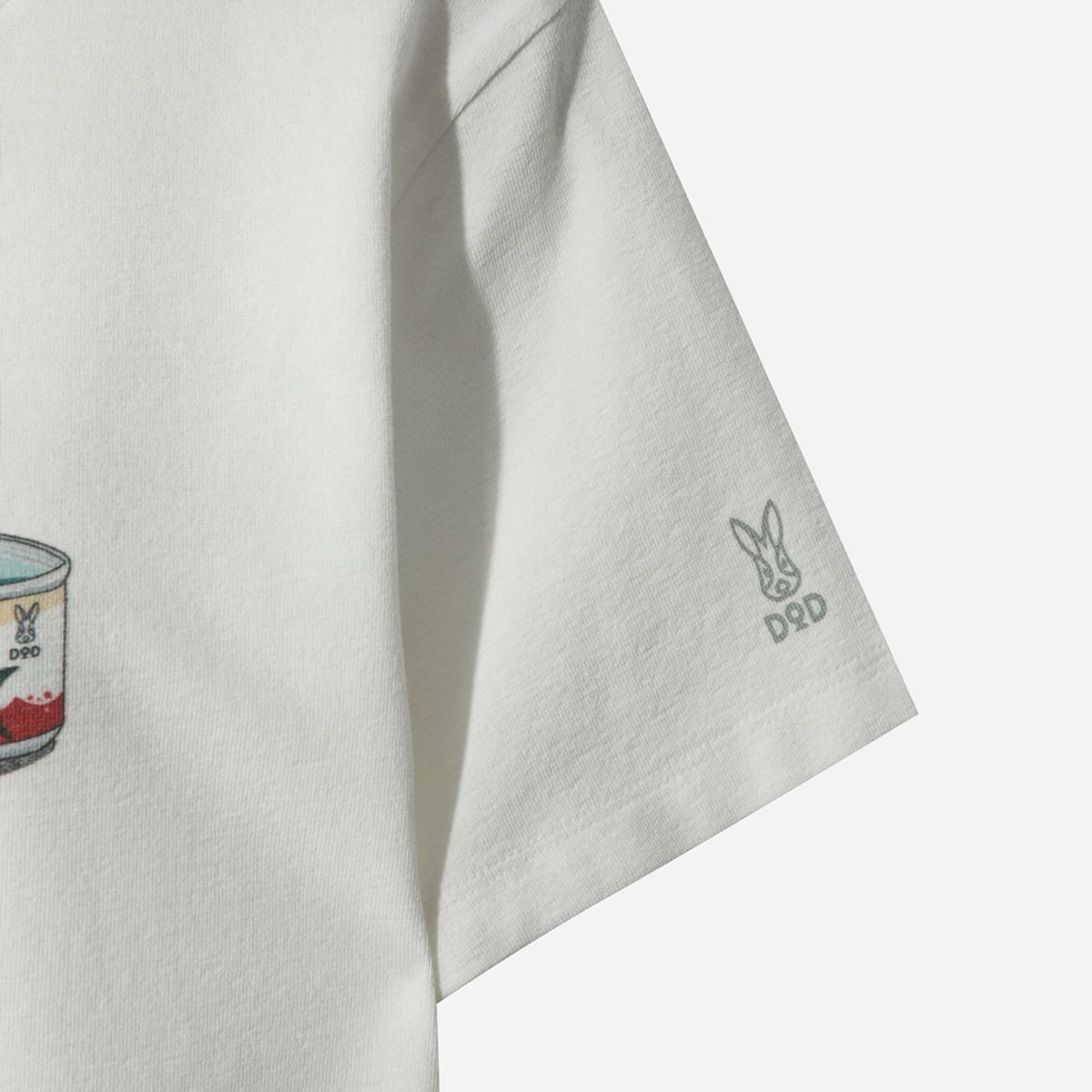 디오디(DOD) 여성) 사카나 레터링 반팔 티셔츠 (OFF WHITE 2)