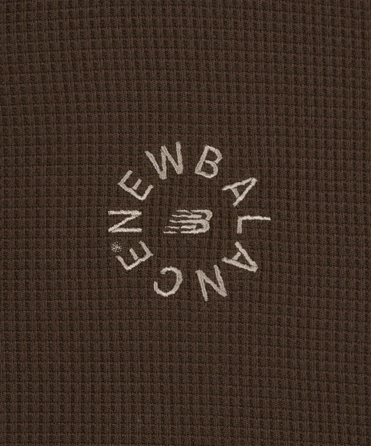 뉴발란스(NEW BALANCE) NBMDG21323 / UNI 740 Shifted 와플 후드집업 (BROWN)