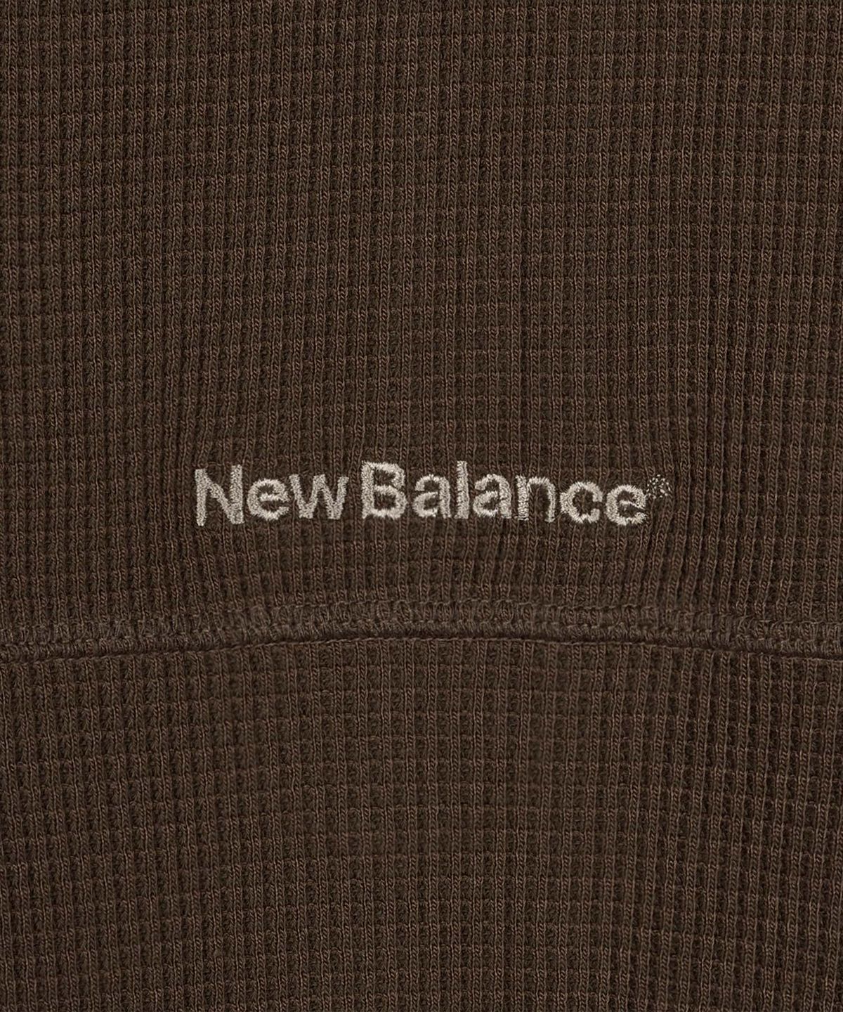 뉴발란스(NEW BALANCE) NBMDG21323 / UNI 740 Shifted 와플 후드집업 (BROWN)