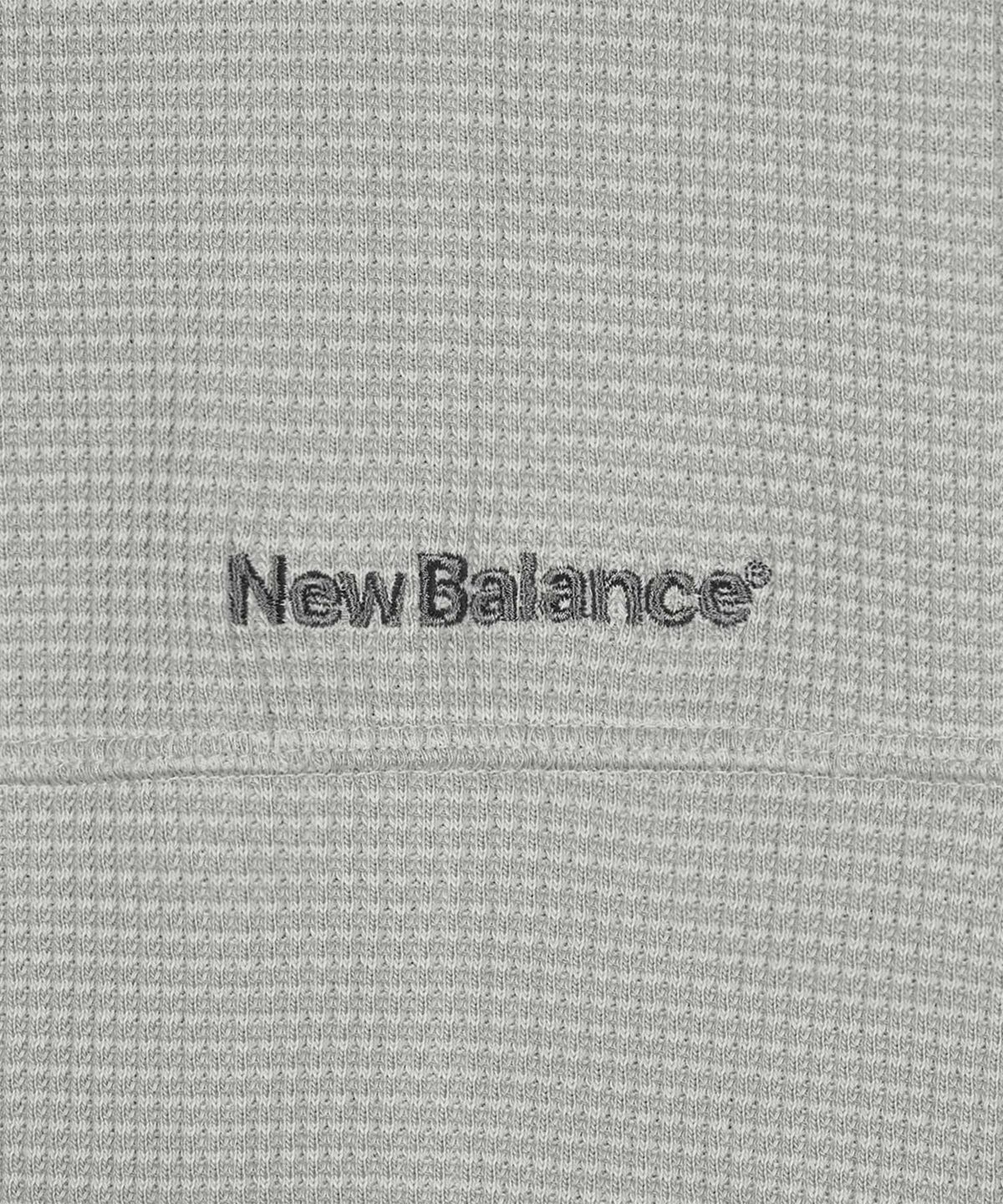 뉴발란스(NEW BALANCE) NBMDG21323 / UNI 740 Shifted 와플 후드집업 (GRAY)