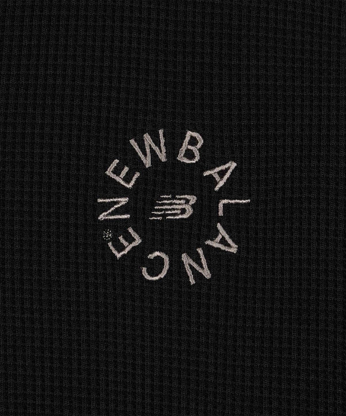뉴발란스(NEW BALANCE) NBMDG21323 / UNI 740 Shifted 와플 후드집업 (BLACK)