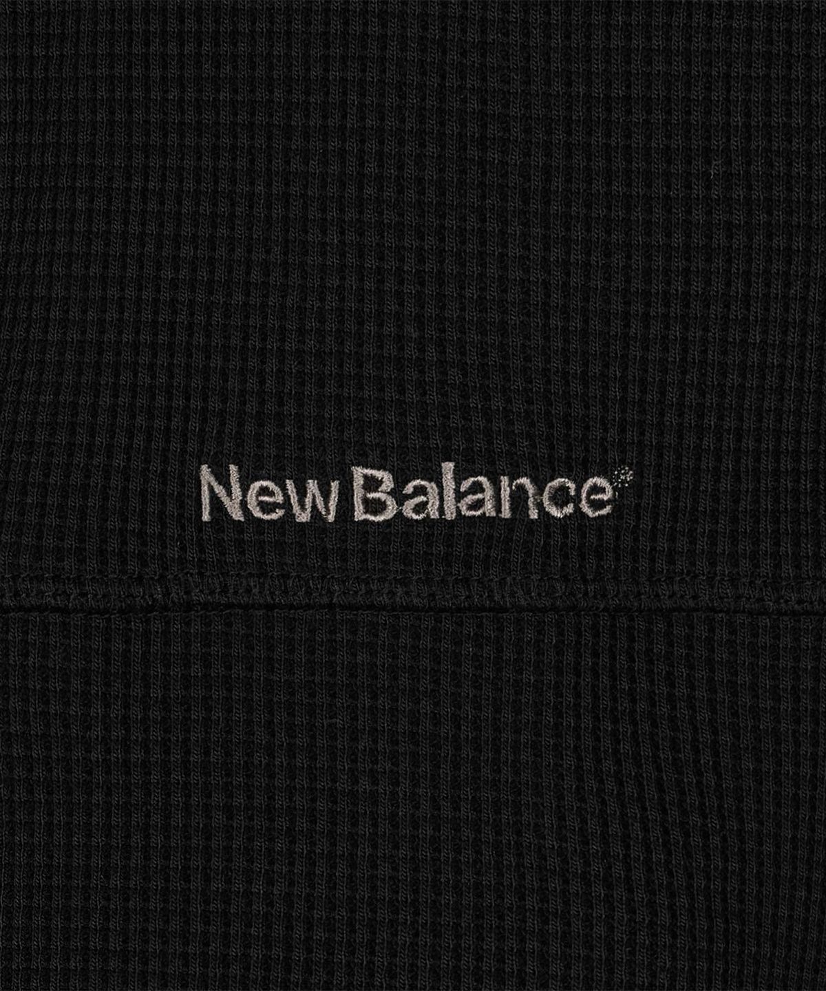 뉴발란스(NEW BALANCE) NBMDG21323 / UNI 740 Shifted 와플 후드집업 (BLACK)