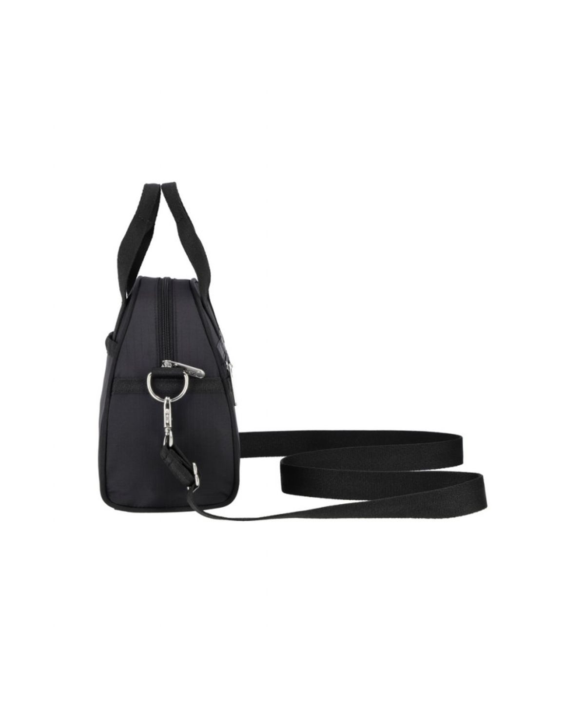 레스포색(LESPORTSAC) 리사이클드 블랙 라운드 스몰 사첼백 [1802.R086]