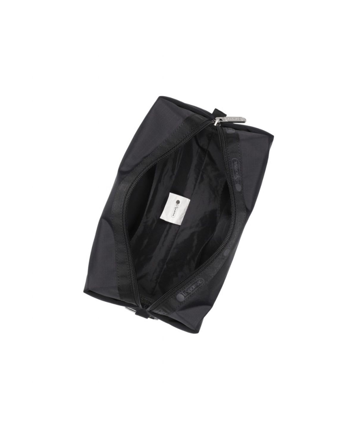 레스포색(LESPORTSAC) 리사이클드 블랙 라지 집 파우치 [1806.R086]