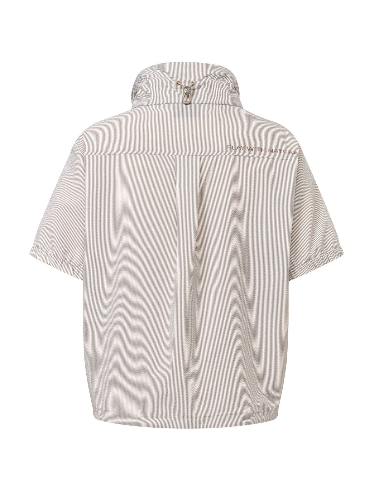 와이드앵글(WIDEANGLE) CO  쿨써커 경량 반팔 아노락 L_Beige