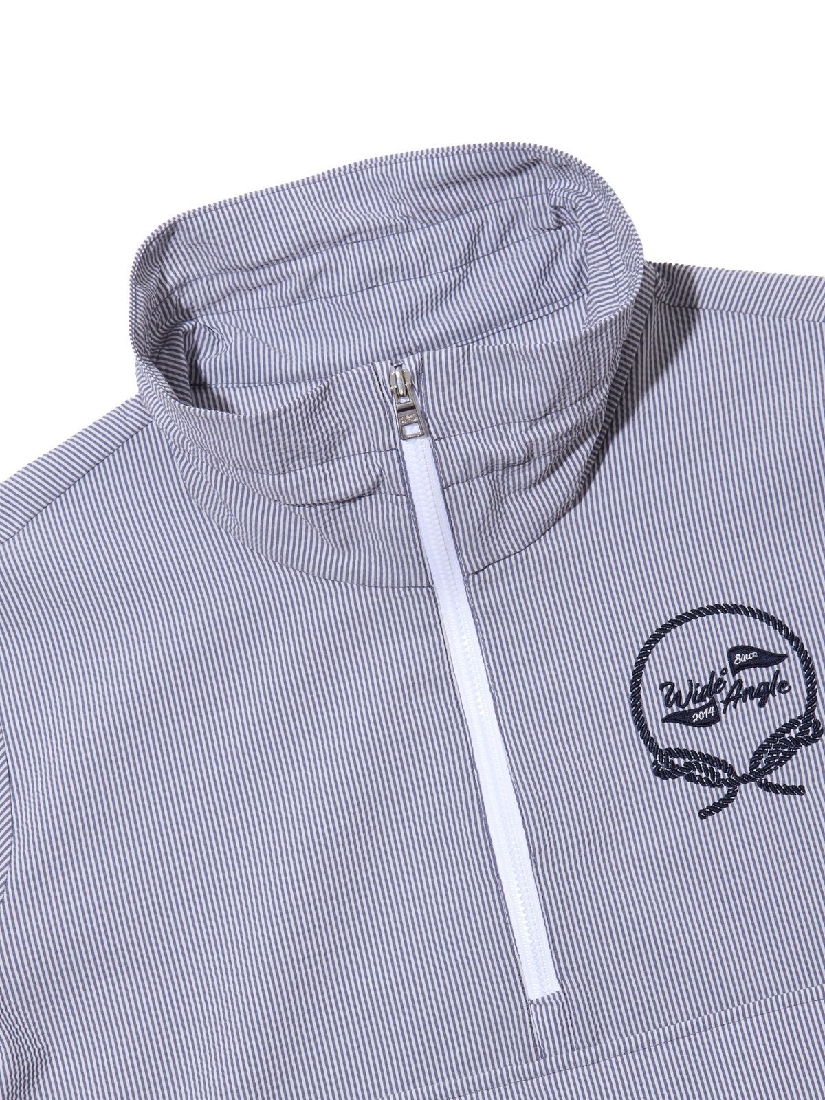 와이드앵글(WIDEANGLE) CO  쿨써커 경량 반팔 아노락 L_Dark Navy