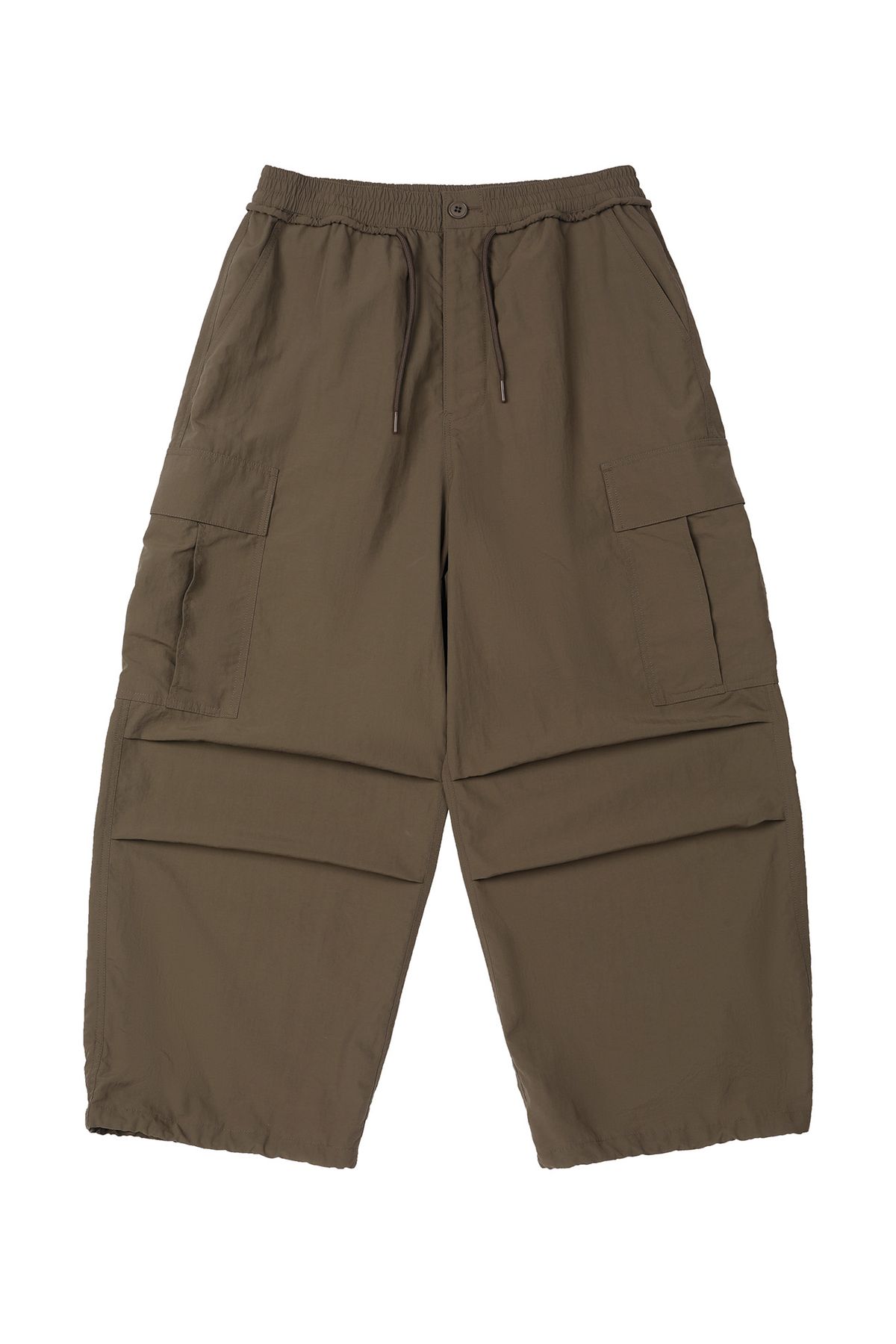 다이닛(DEINET) PARASUIT TUNNEL CARGO PANTS IN BROWN