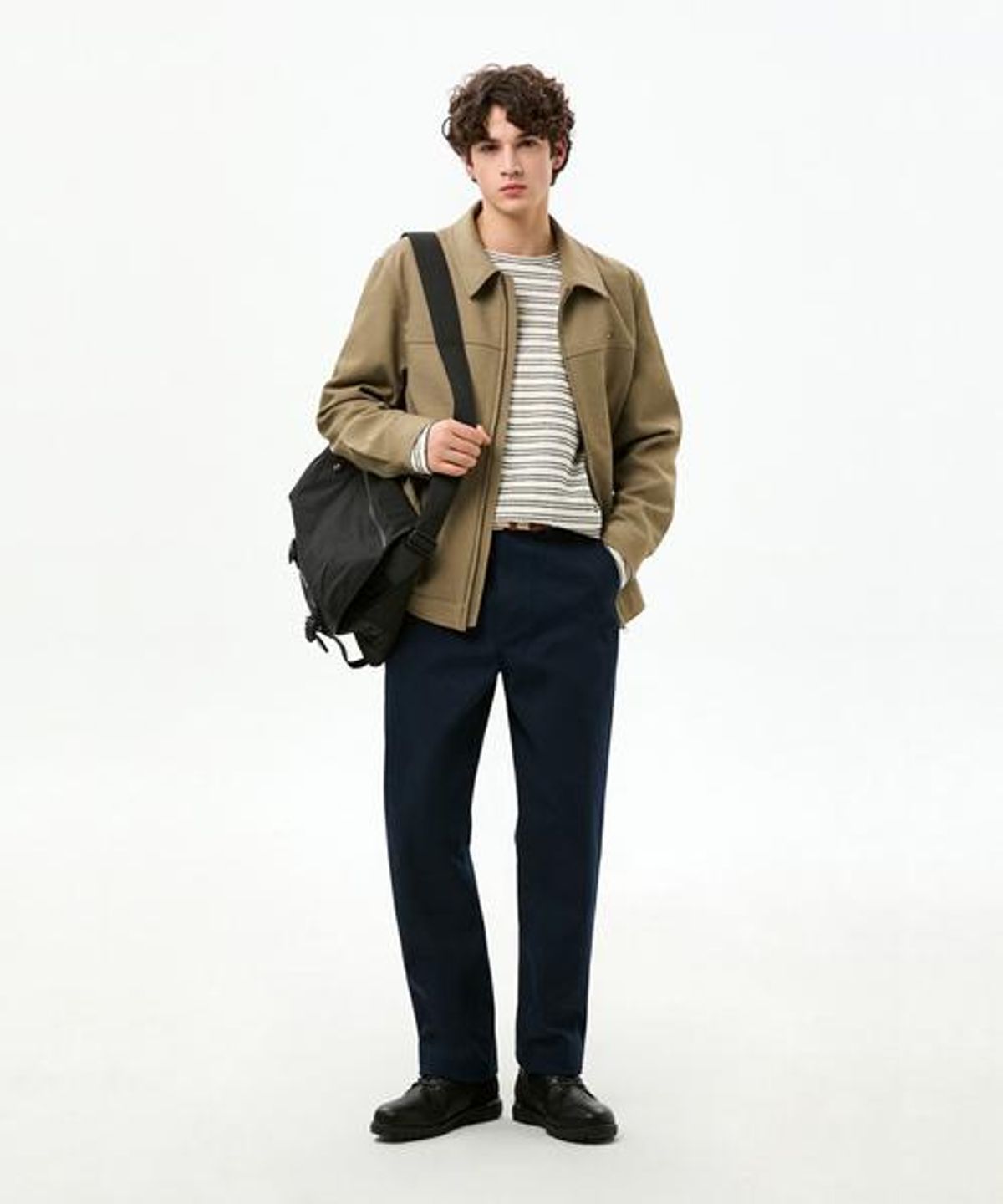 타미힐피거(TOMMY HILFIGER) 텍스처 트러커 재킷 (T12G0WOT790ML1RBN)