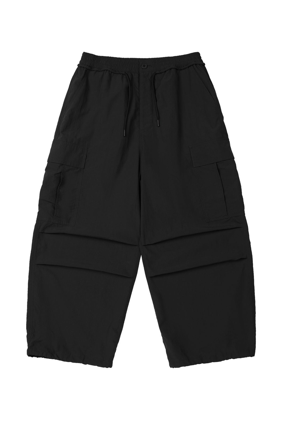 다이닛(DEINET) PARASUIT TUNNEL CARGO PANTS IN BLACK