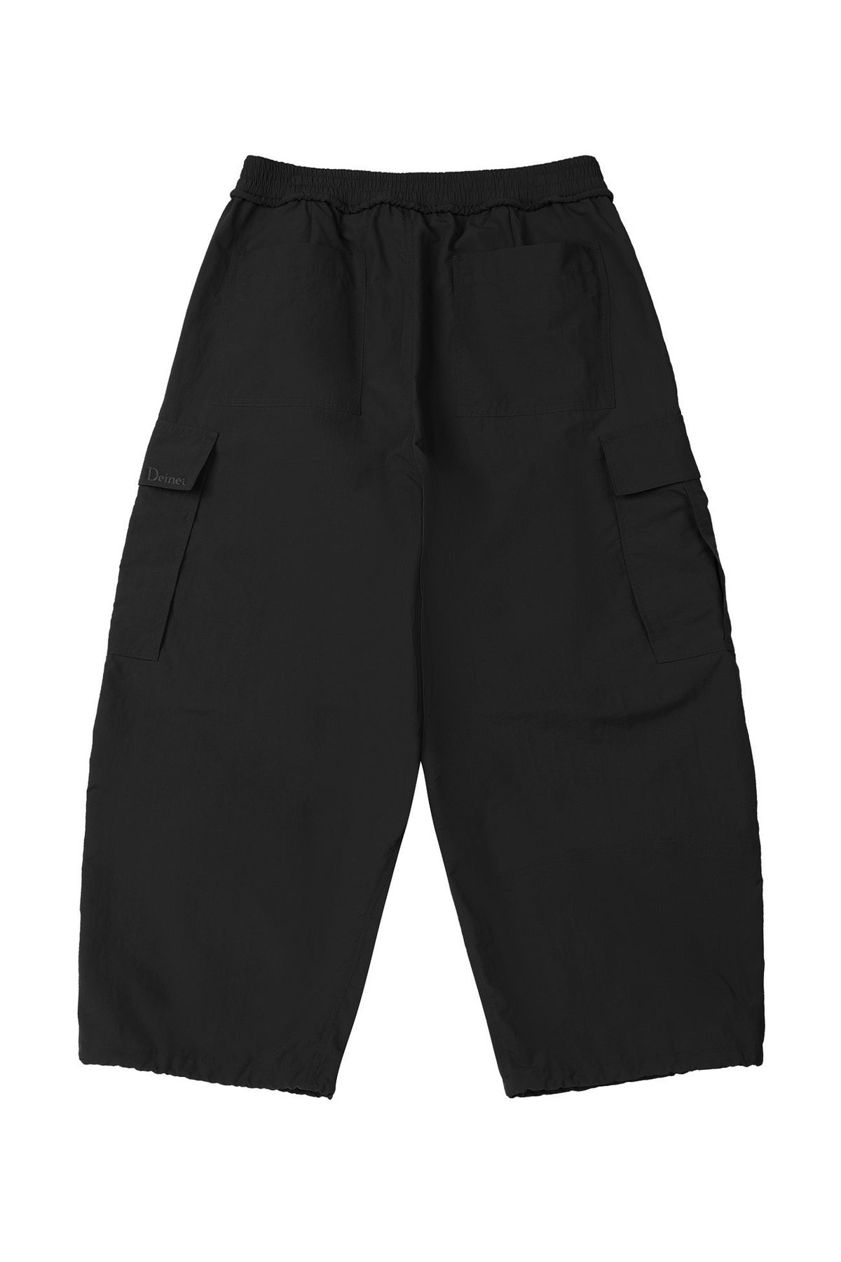 다이닛(DEINET) PARASUIT TUNNEL CARGO PANTS IN BLACK