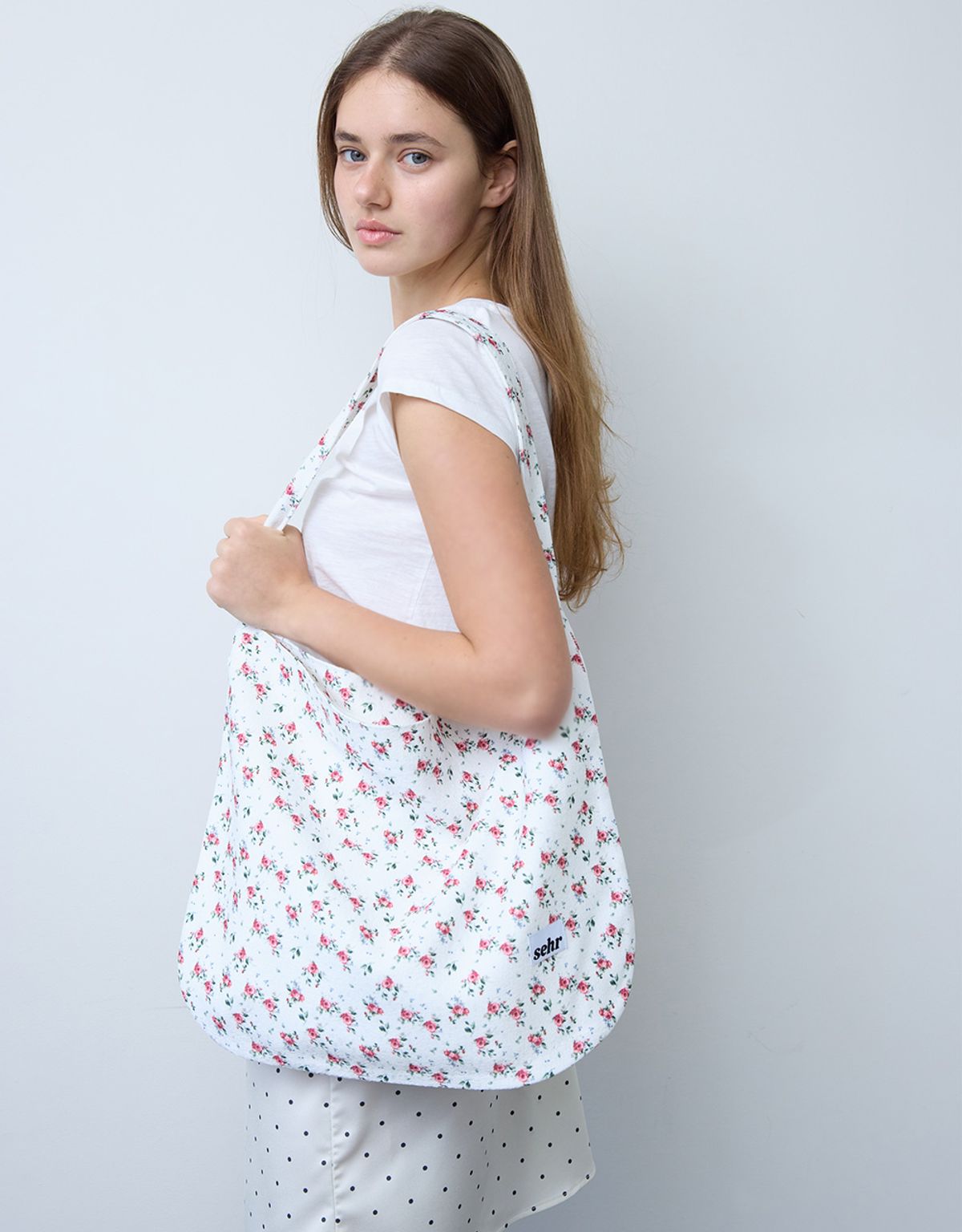 세르(SEHR) Rose Easy Bag (White)