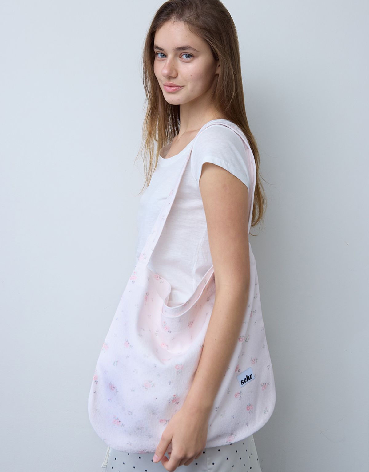 세르(SEHR) Flower Easy Bag (Light Pink)