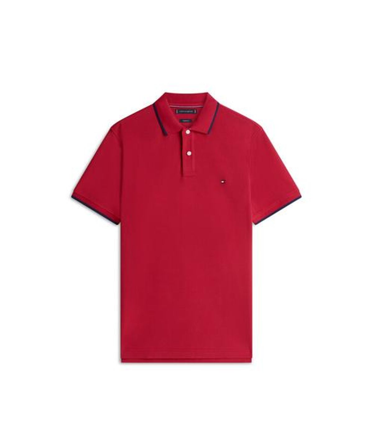 타미힐피거(TOMMY HILFIGER) [EXCLUSIVE] 언더 칼라 레귤러핏 폴로 셔츠 (T12G1TKT850MT3XIT)