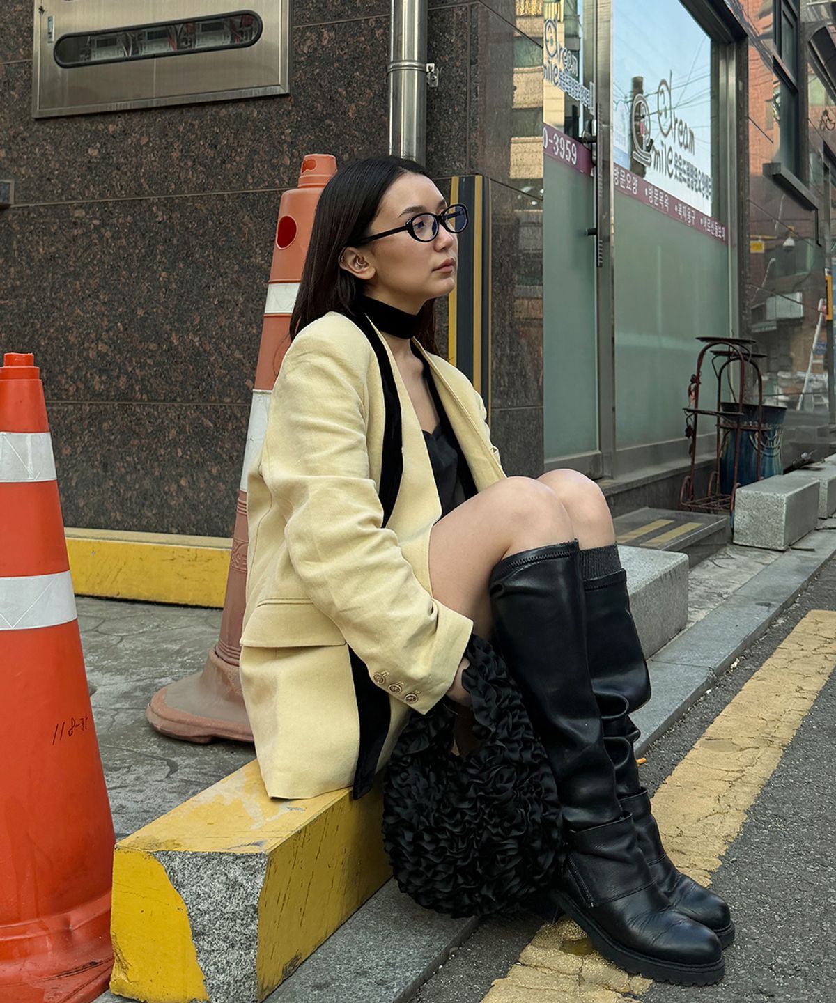 바니스뉴욕(BARNEYS NEWYORK) 26SS 카라리스 린넨 재킷 버터
