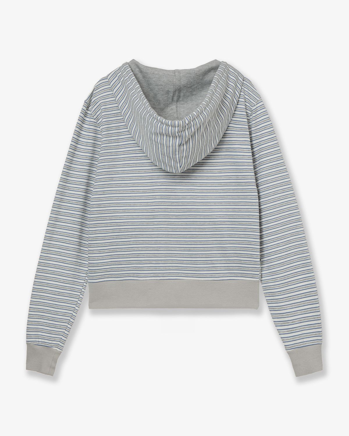에이이에이이(AEAE) STRIPE HOODIE ZIP UP [GREY]