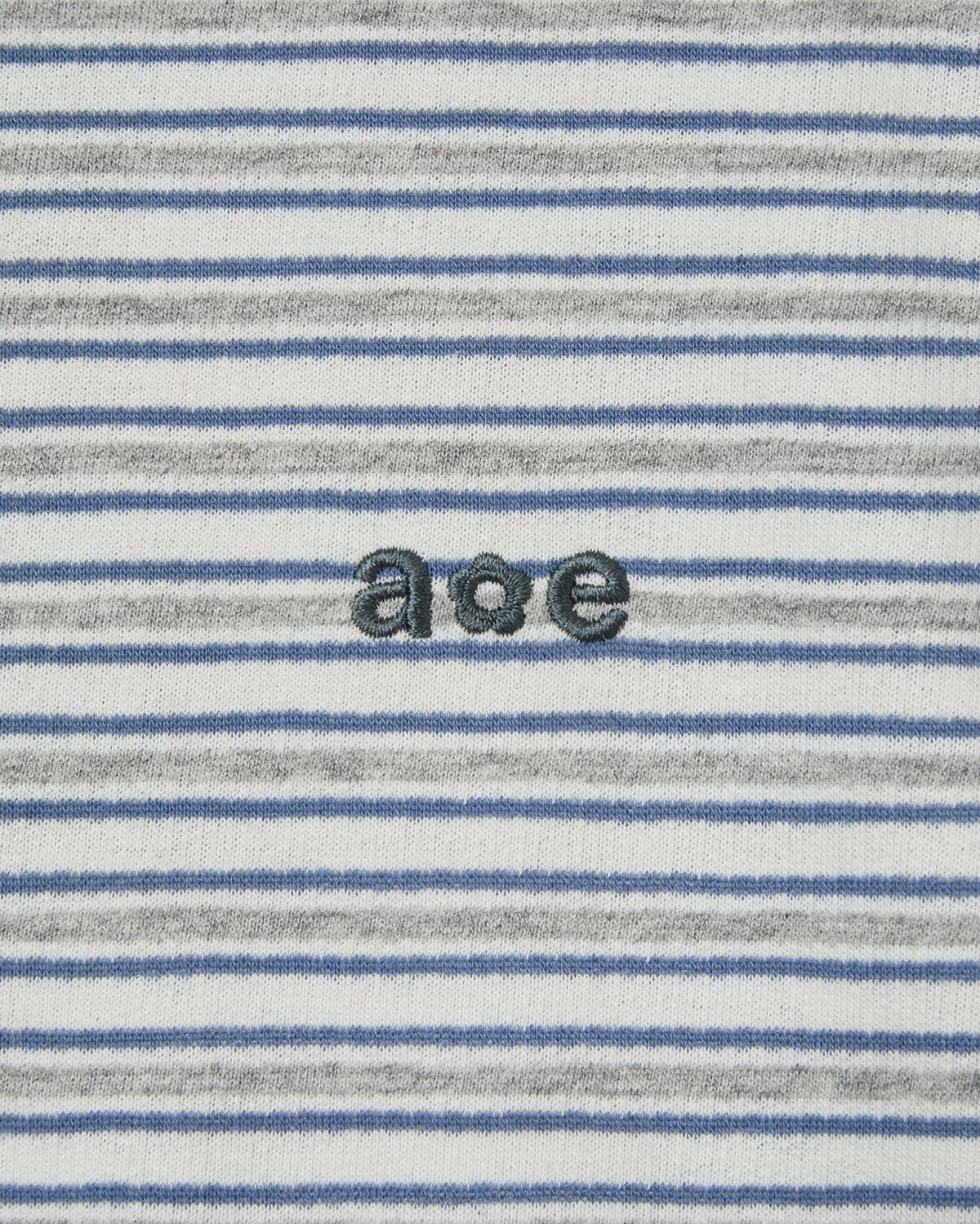 에이이에이이(AEAE) STRIPE HOODIE ZIP UP [GREY]