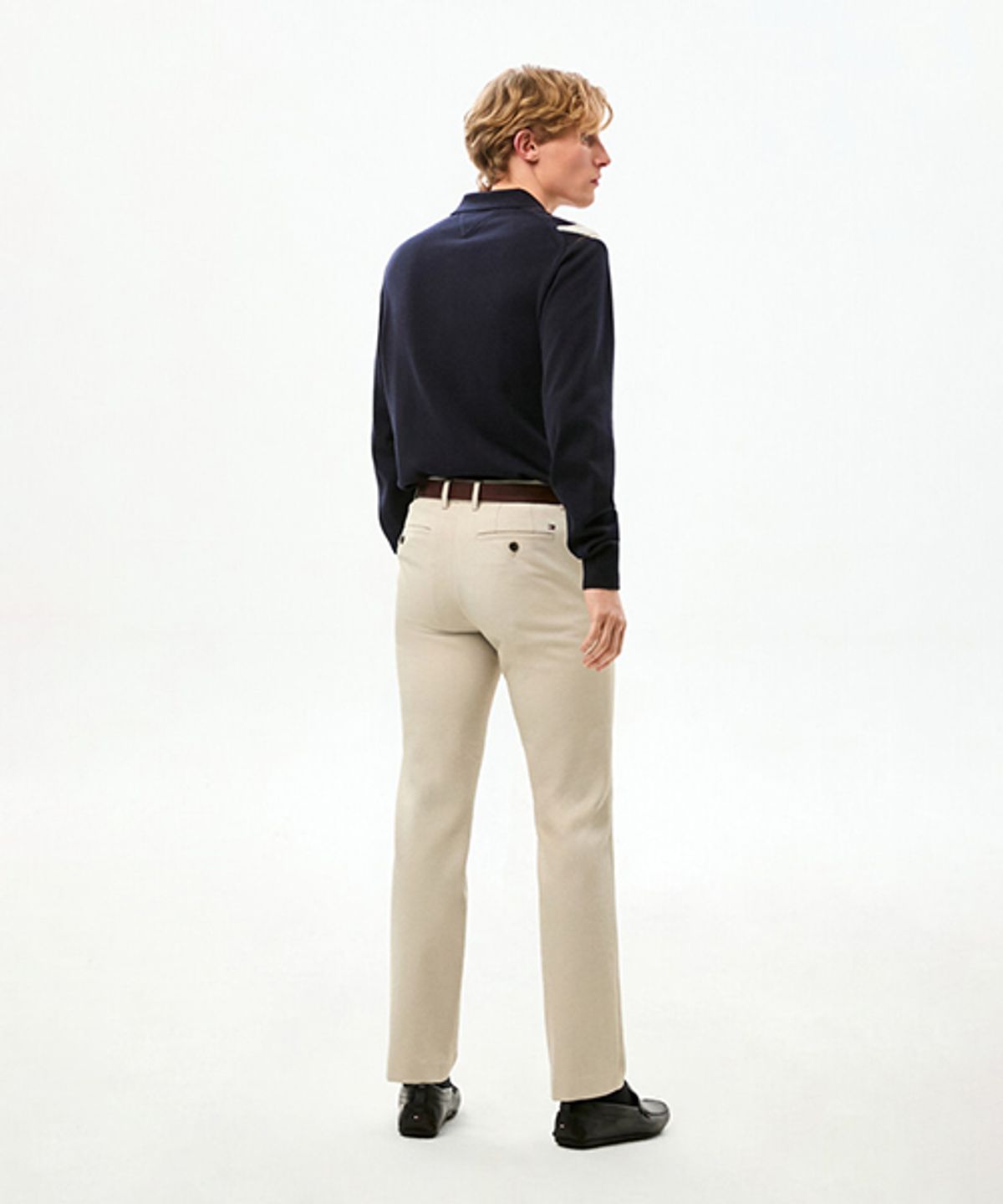 타미힐피거(TOMMY HILFIGER) 덴톤 텍스처드 팬츠 (T12G0WPC790ML1AEG)