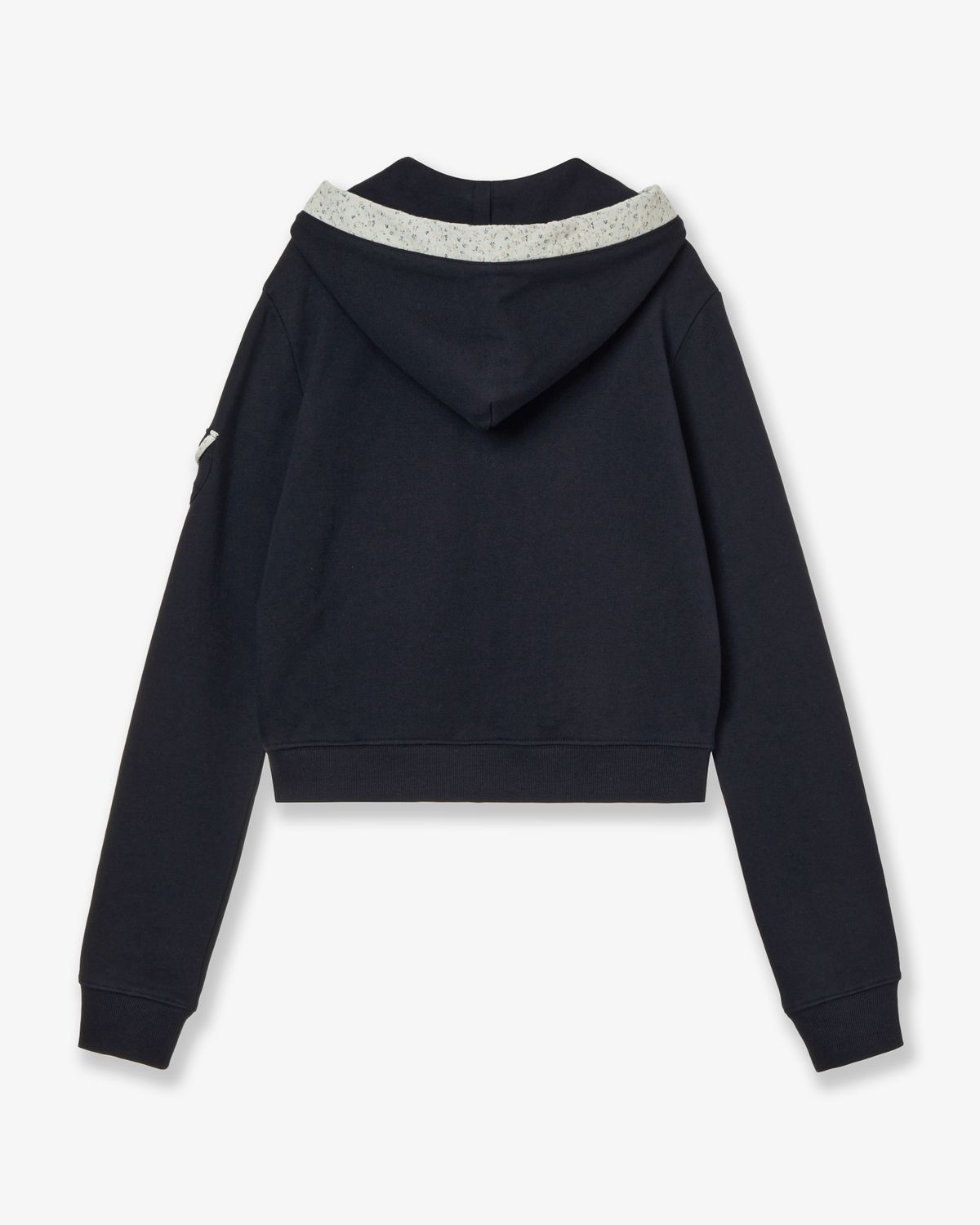 에이이에이이(AEAE) ROUND POCKET HOODIE ZIP UP [NAVY]
