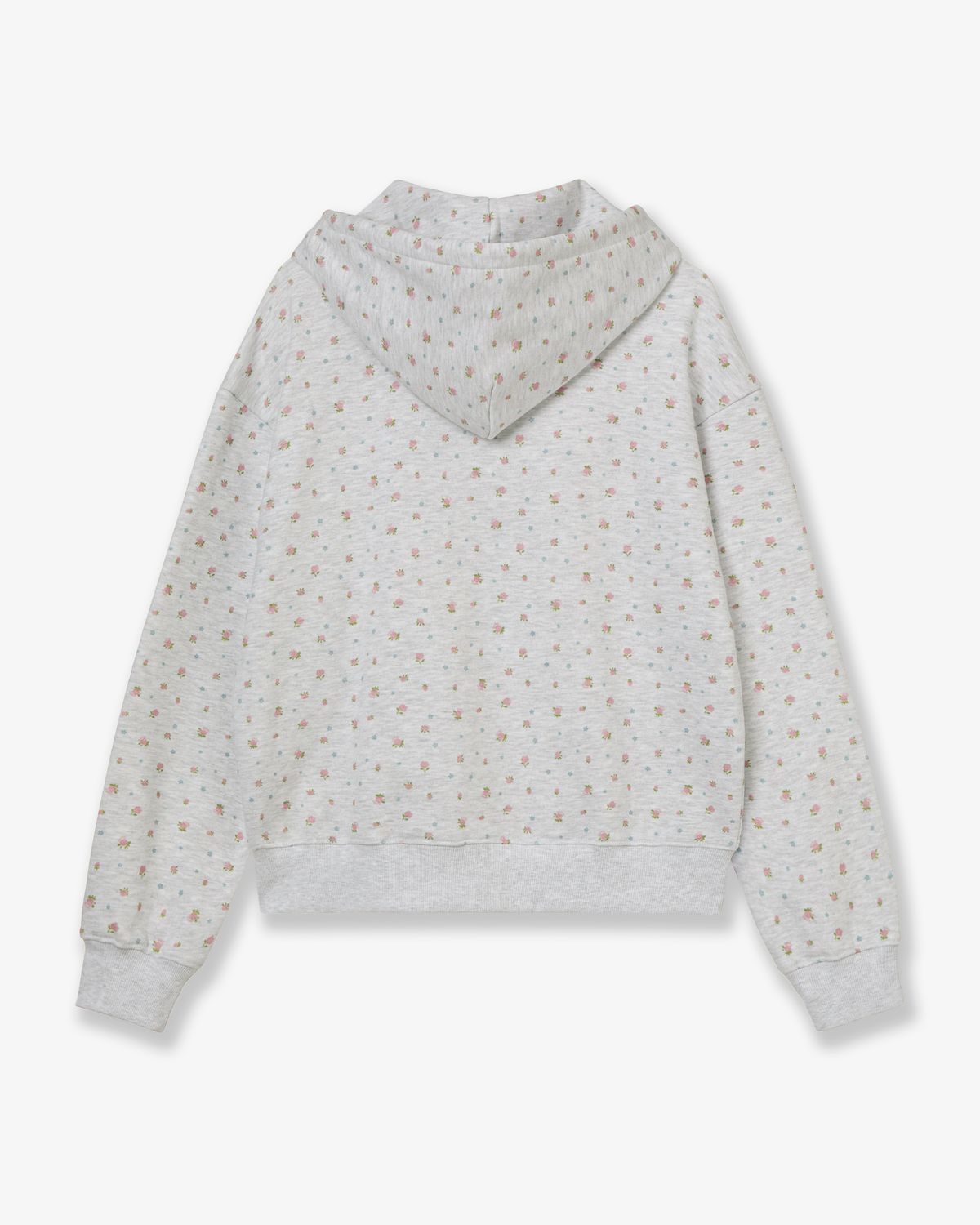 에이이에이이(AEAE) WEB LOGO FLOWER HOOD ZIP UP [PINK]