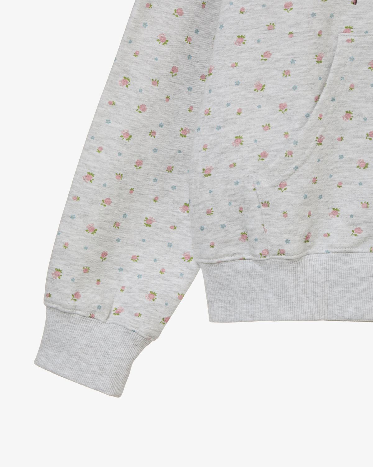 에이이에이이(AEAE) WEB LOGO FLOWER HOOD ZIP UP [PINK]