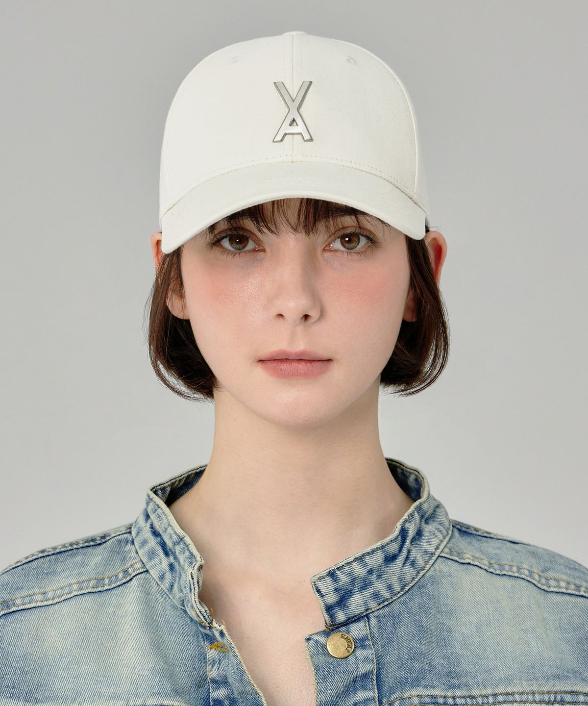 바잘(VARZAR) VA 빅스터드 볼캡 크림