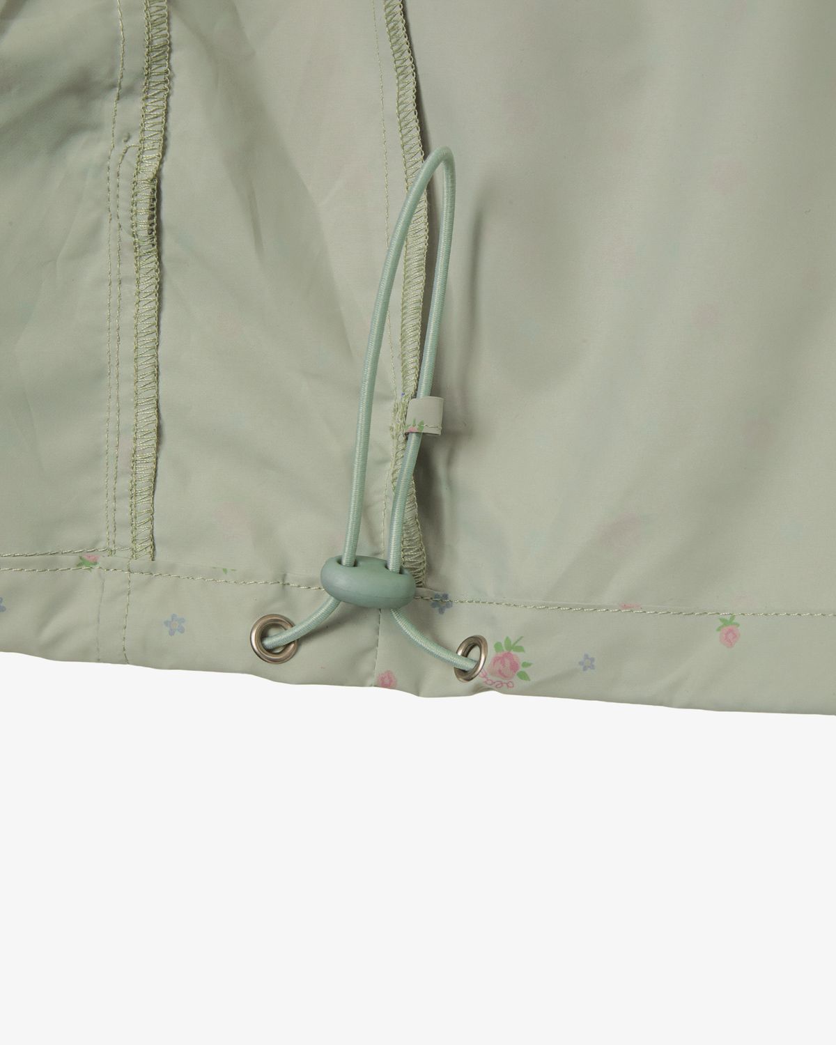 에이이에이이(AEAE) FLOWER WINDBREAKER JACKET [KHAKI]