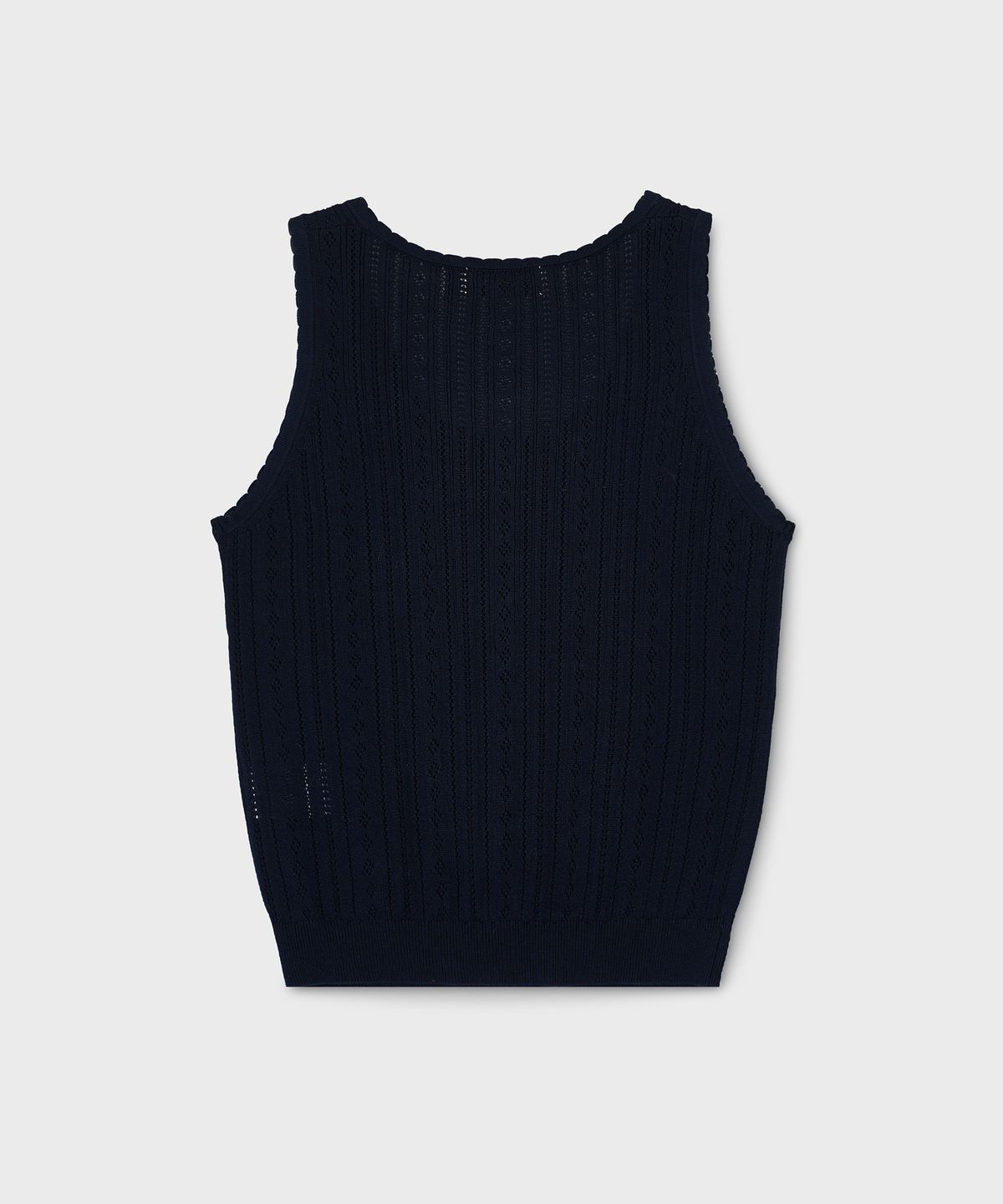 후아유(WHO.A.U) Skashi Henley neck Vest / WHKVG2443F