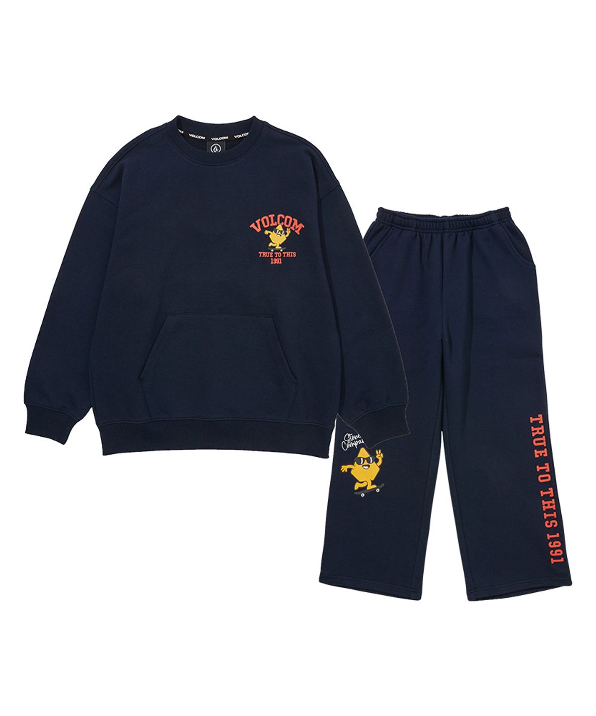 볼컴 키즈(VOLCOM KIDS) 스톤 스케이팅 셋업 D6S003