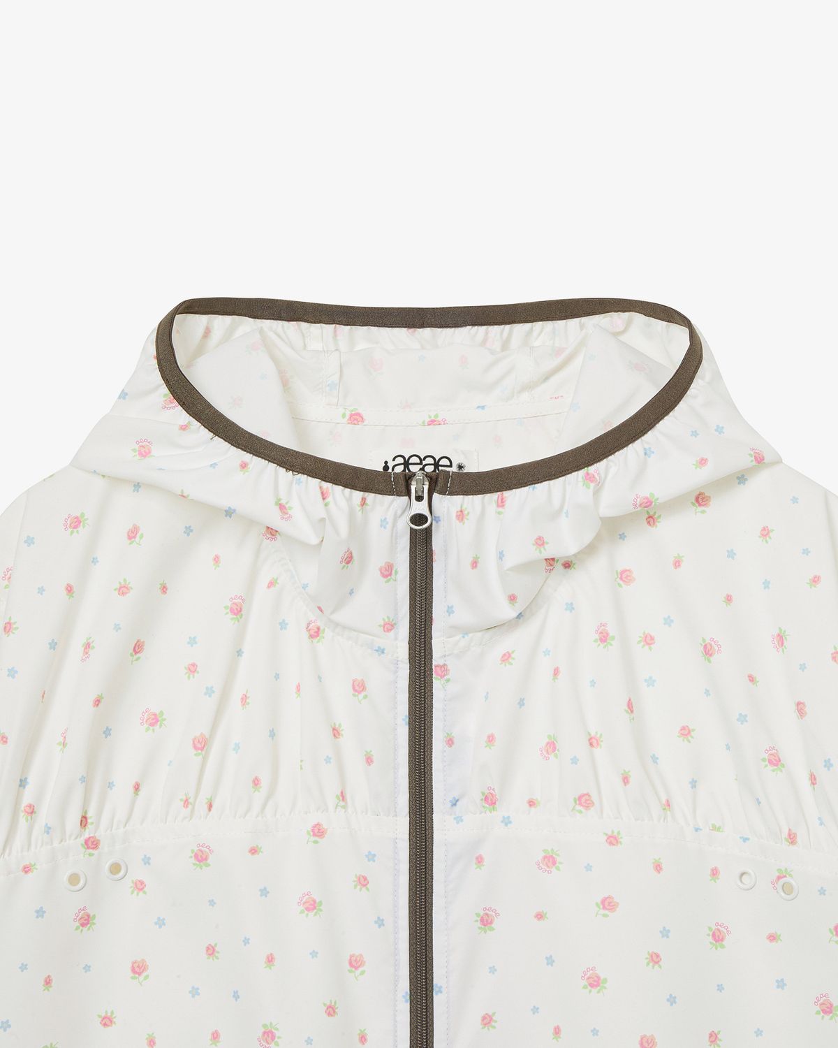 에이이에이이(AEAE) FLOWER WINDBREAKER JACKET [WHITE]