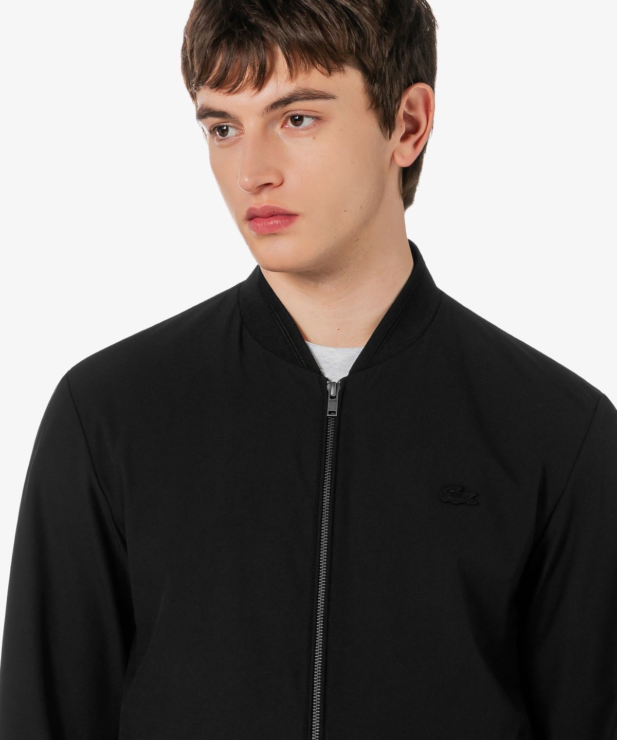 라코스테(LACOSTE) 남성 스타디움넥 블루종 BH448E-56G 031