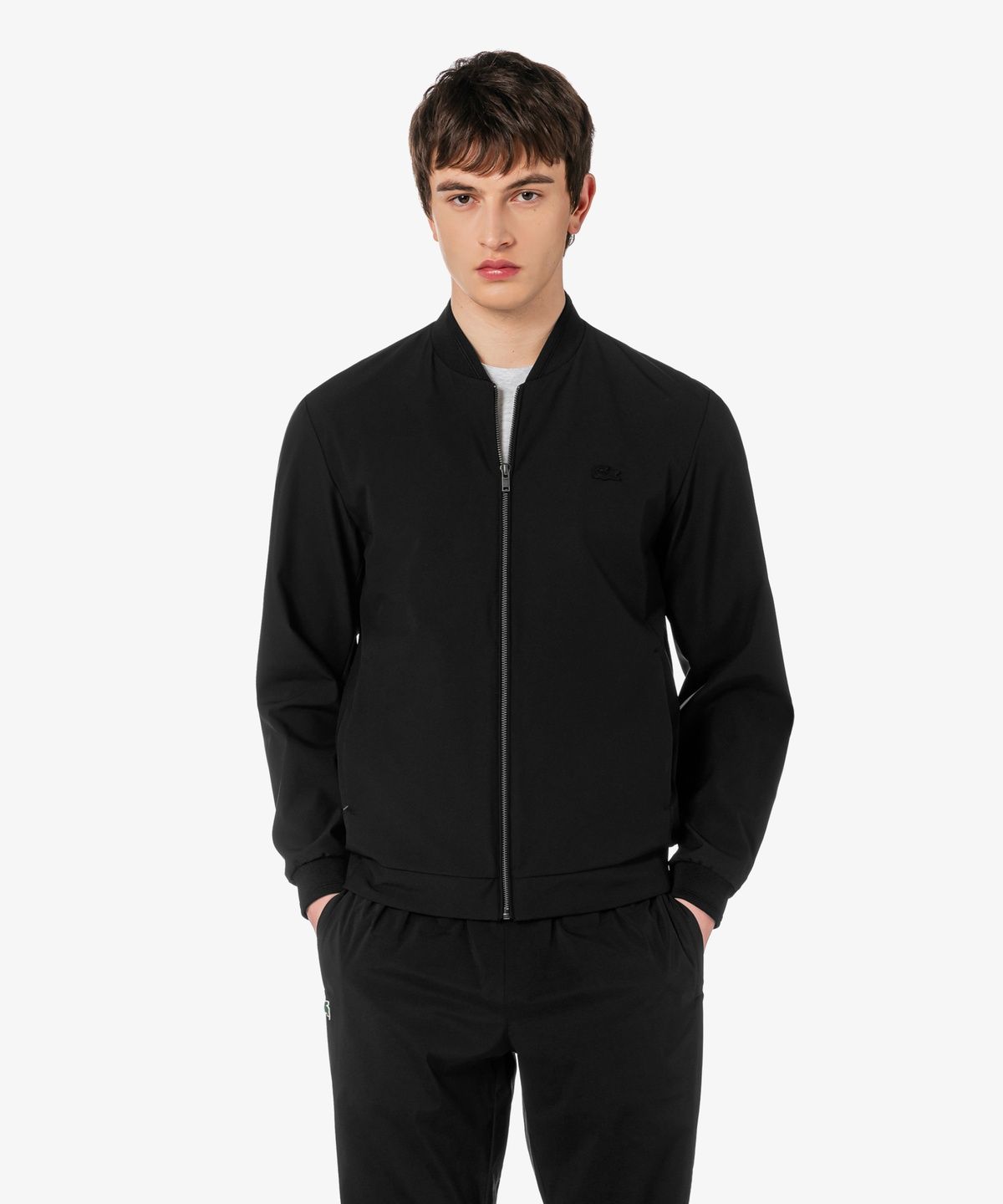 라코스테(LACOSTE) 남성 스타디움넥 블루종 BH448E-56G 031