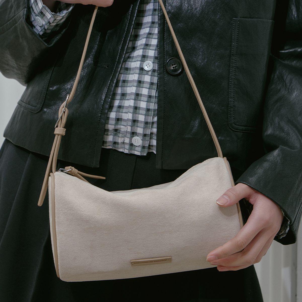 랩(LAP) EASY SUEDE CABIN BAG AS7AB230