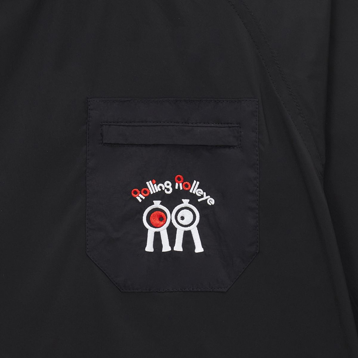 롤링롤라이(ROLLINGROLLEYE) 뉴 윈드브레이커 알파 블랙 New Windbreaker Alpha Black
