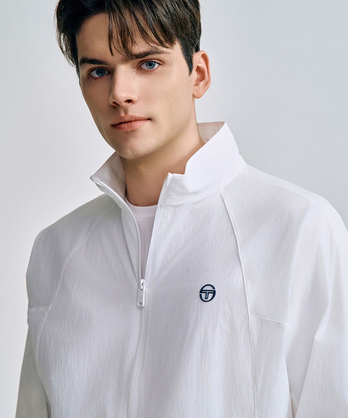 세르지오 타키니(SERGIO TACCHINI) M 쿠쉬라이트 경량 바람막이 (White)