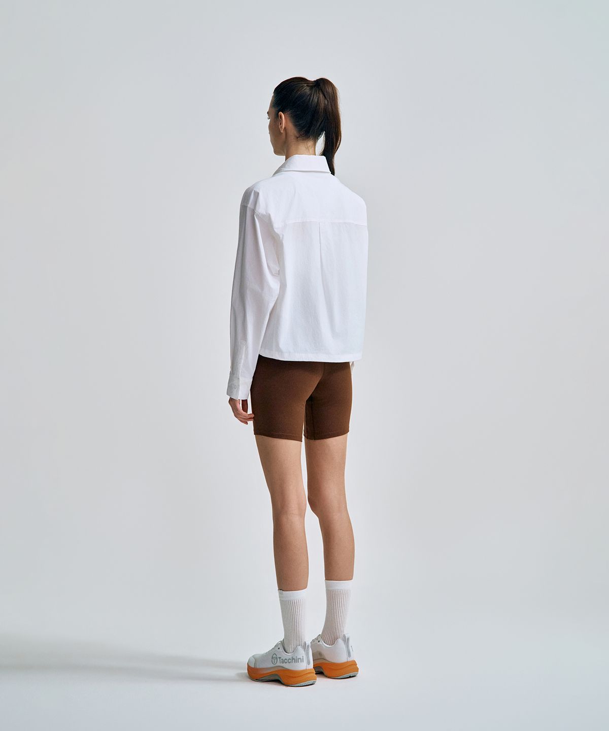 세르지오 타키니(SERGIO TACCHINI) W 라이트 스트레치 셔켓 (White)