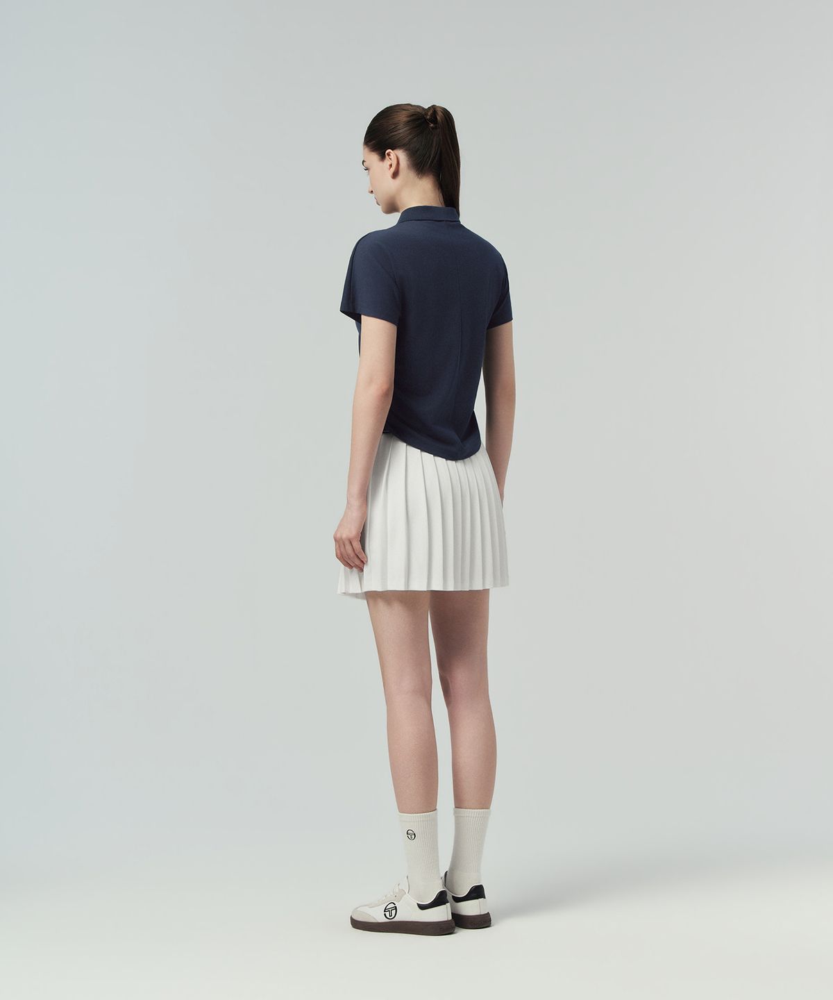 세르지오 타키니(SERGIO TACCHINI) W 돌먼 사이드 스트링 플레잉 폴로 (Navy)